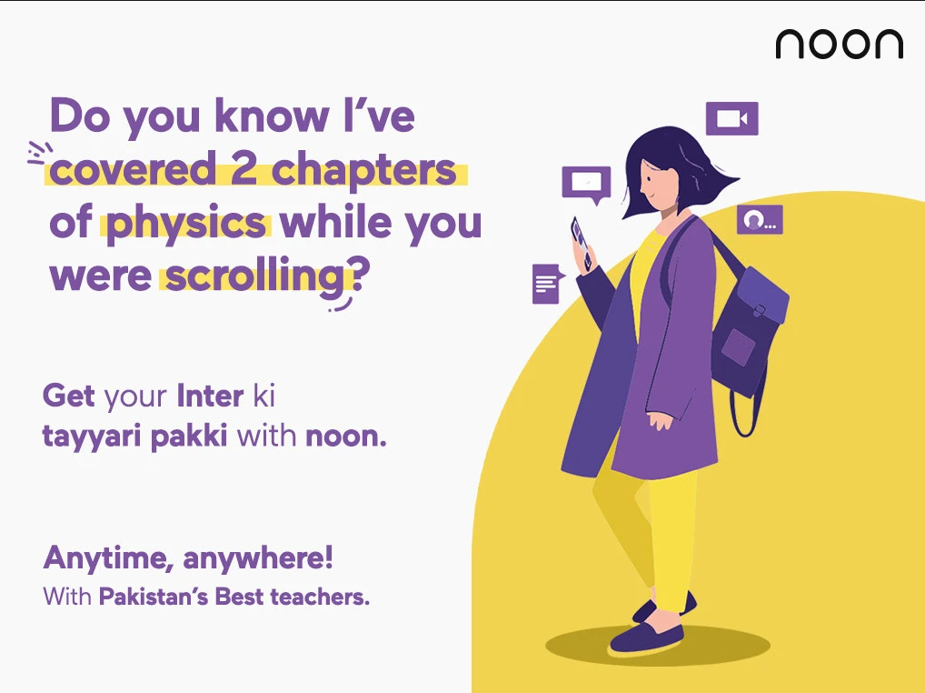 Noon Academy social post